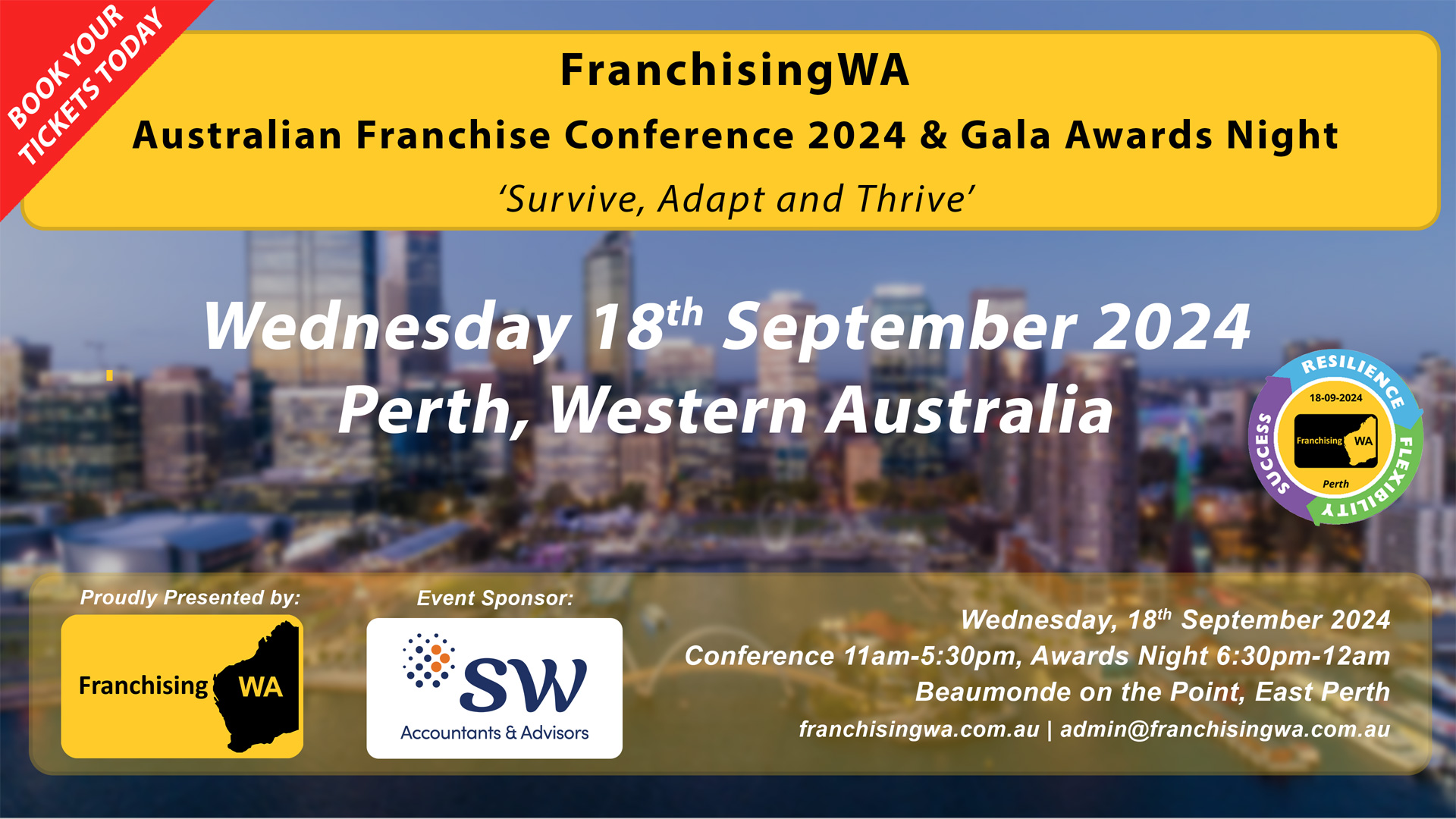 Franchisingwa Conference Banner