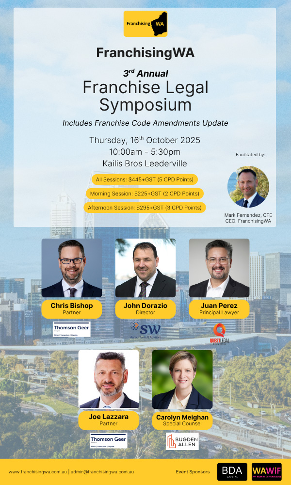 Franchisingwa Franchise Legal Symposium