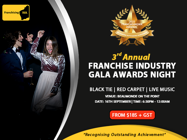 2025 FranchisingWA Gala Awards Night Dinner 28 June