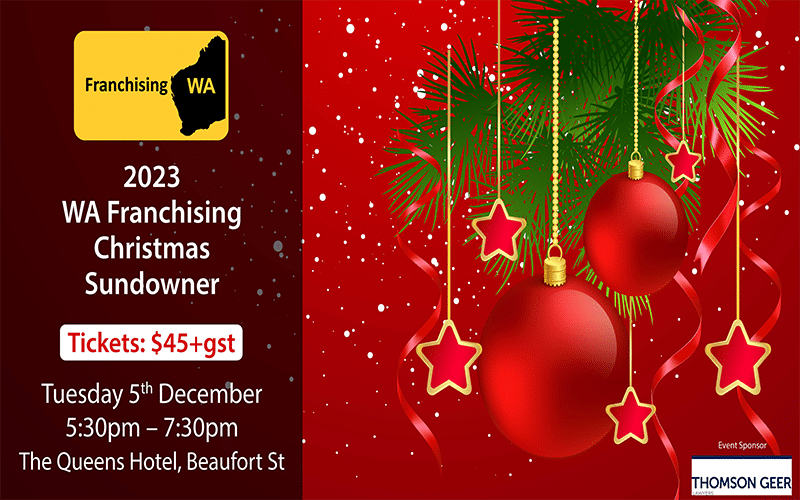 FWA Christmas Sundowner | Tuesday, 5 th of December 2023